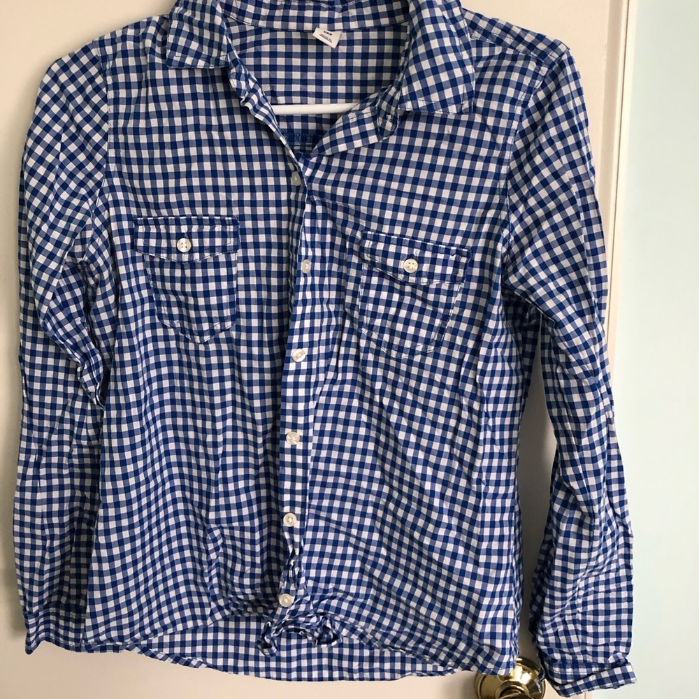 Excellent Condition Old Navy plaid button down